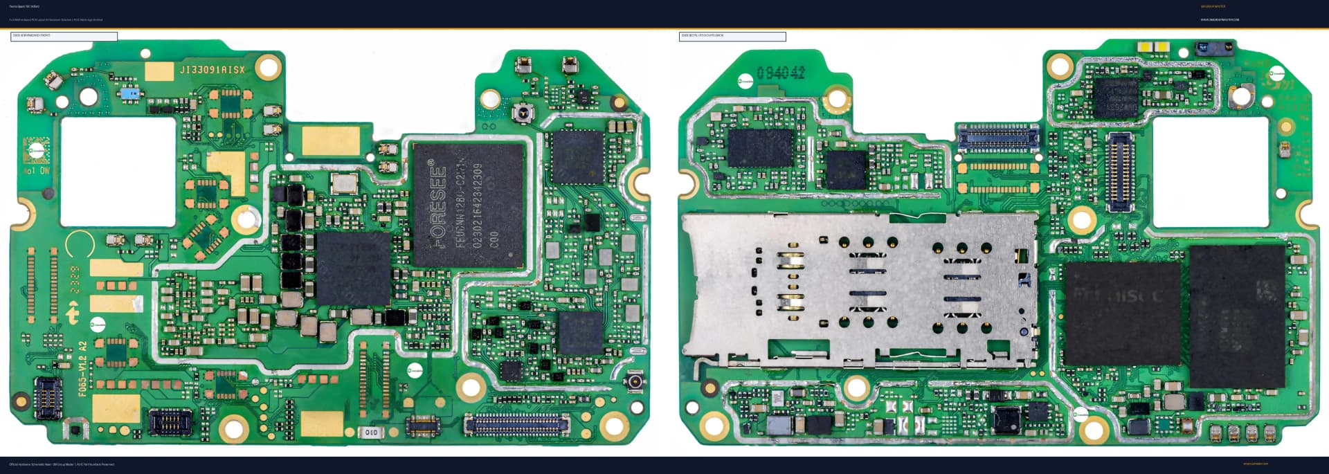 Preview image for Tecno Spark 10C (KI5m) Hardware Solution & Motherboard Layout