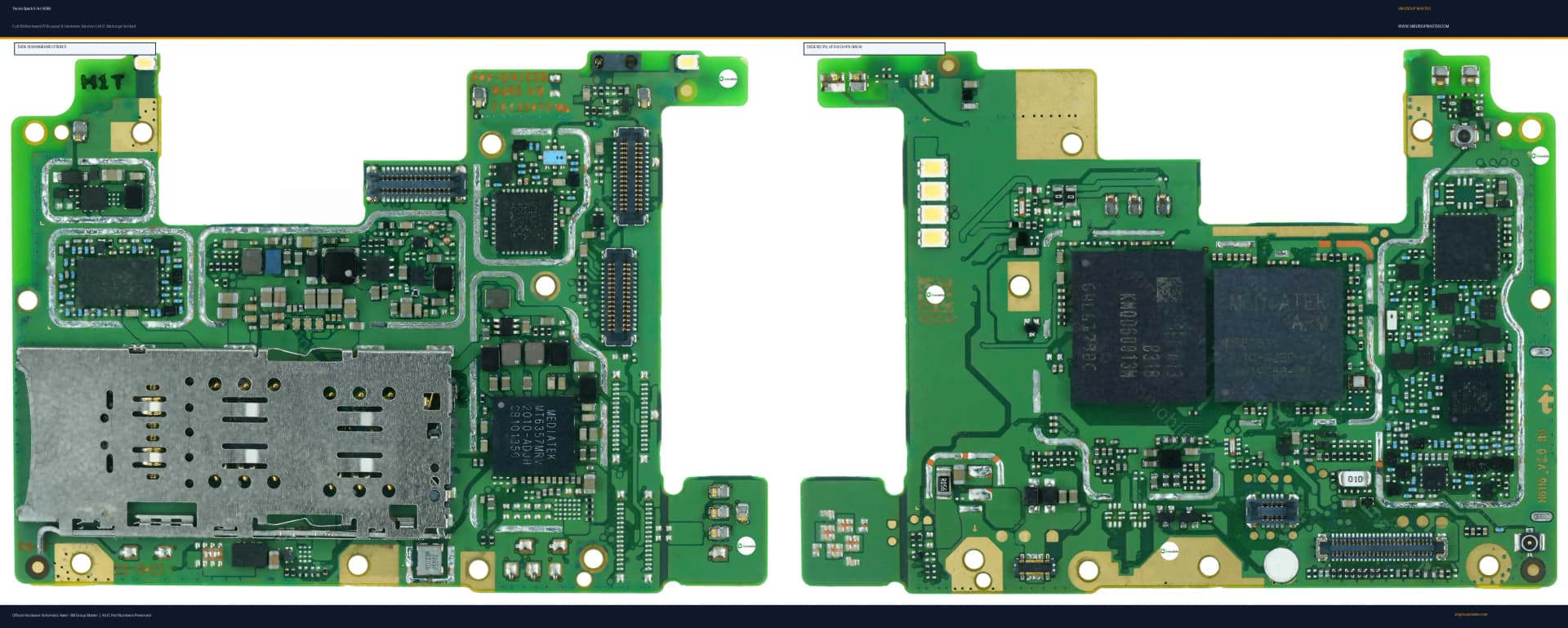 Preview image for Tecno Spark 5 Air (KD6) Hardware Solution & Motherboard Layout