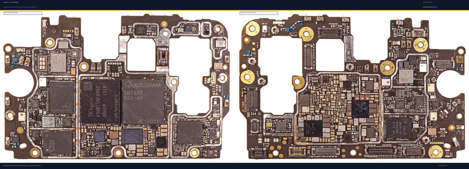Preview image for XIAOMI Mi 11 LITE (35100K9M0A) Hardware Solution & Motherboard Layout