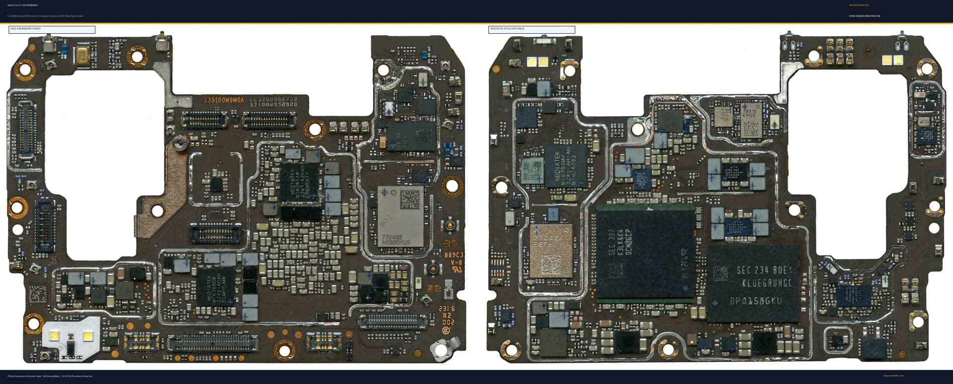 Preview image for Xiaomi Civi 3 (135100M9M0A) Hardware Solution & Motherboard Layout