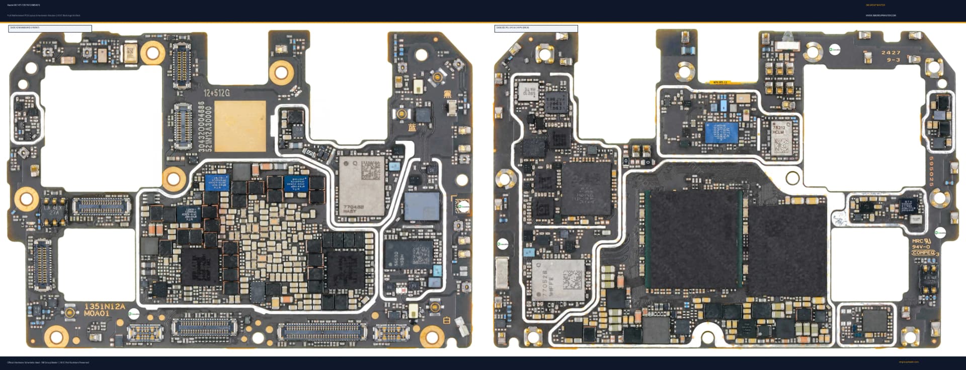 Preview image for Xiaomi MI 14T (1351N12AM0A01) Hardware Solution & Motherboard Layout