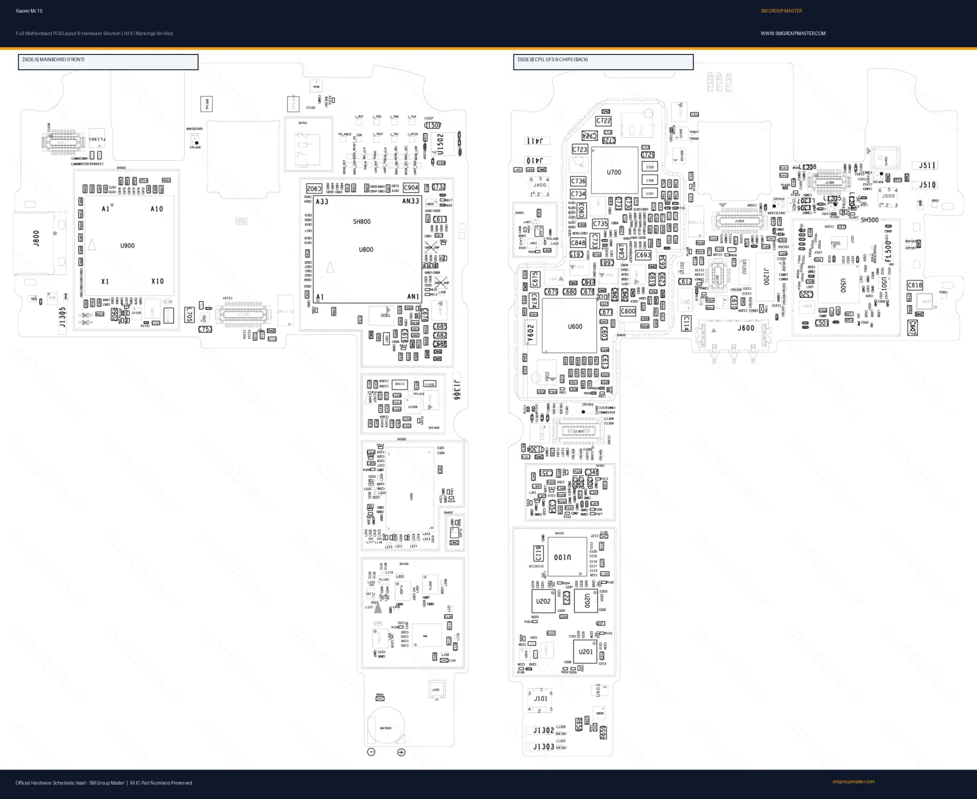 Preview image for Xiaomi Mi 1S Hardware Solution & Motherboard Layout