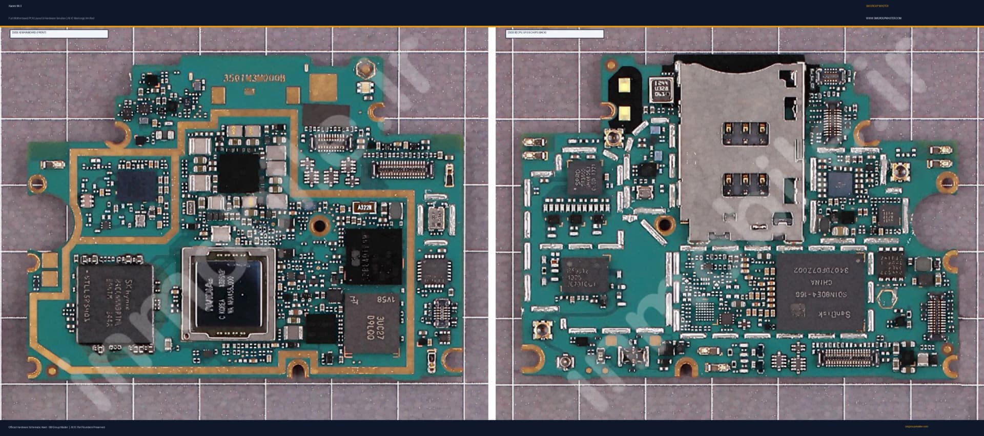 Preview image for Xiaomi Mi 3 Hardware Solution & Motherboard Layout