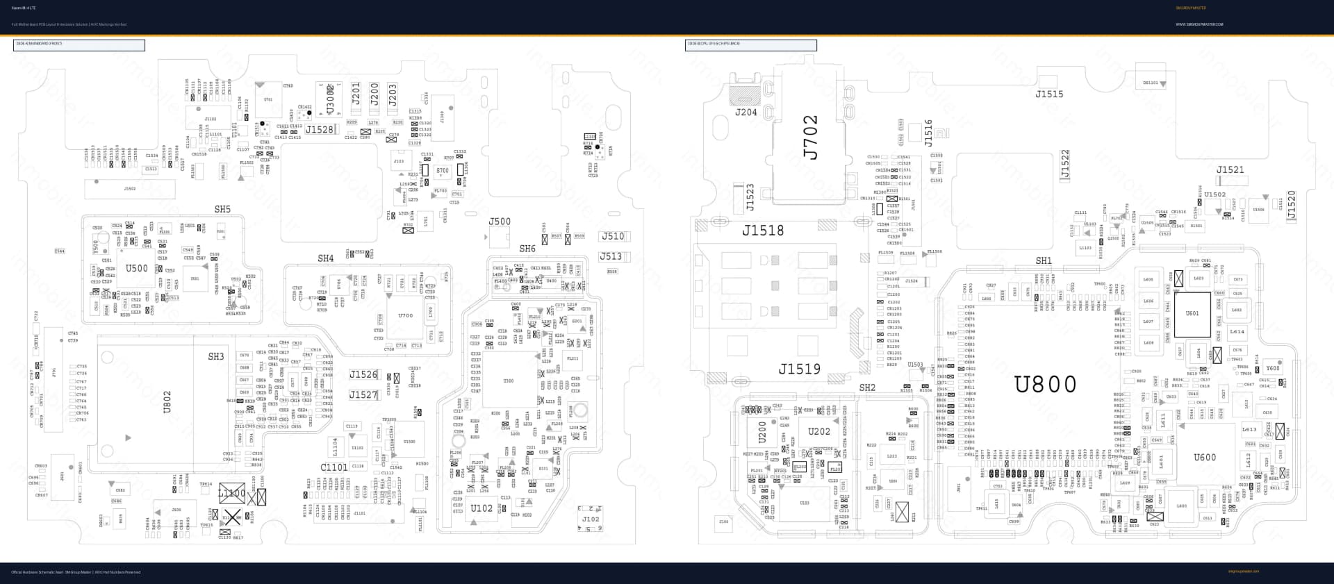 Preview image for Xiaomi Mi 4 LTE Hardware Solution & Motherboard Layout