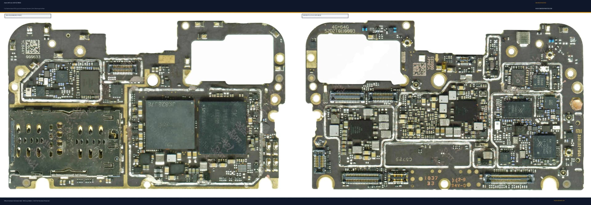 Preview image for Xiaomi Mi 8 Lite (3501D2TM0A) Hardware Solution & Motherboard Layout