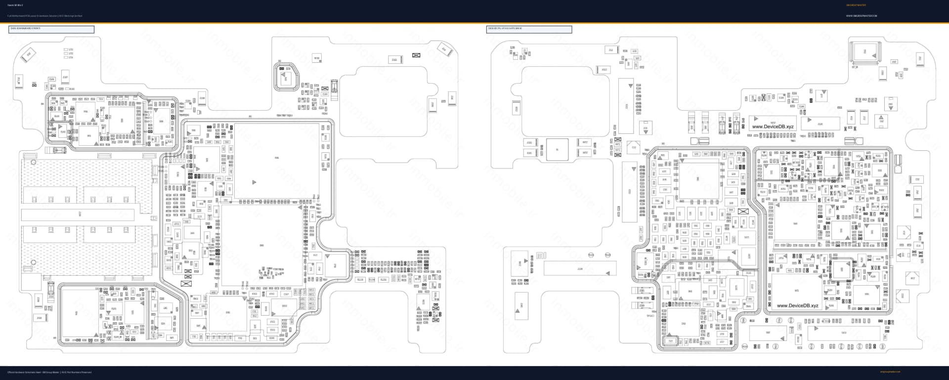 Preview image for Xiaomi Mi Mix 3 Hardware Solution & Motherboard Layout