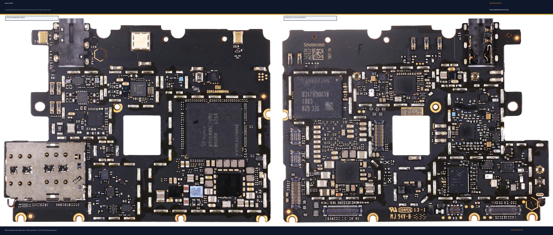 Preview image for Xiaomi Mi Mix Hardware Solution & Motherboard Layout