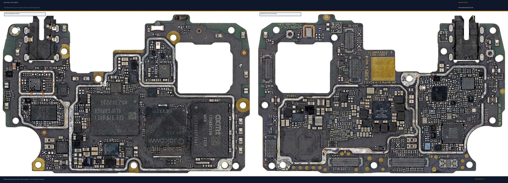 Preview image for Xiaomi Note 13 4G (LLDM335) Hardware Solution & Motherboard Layout