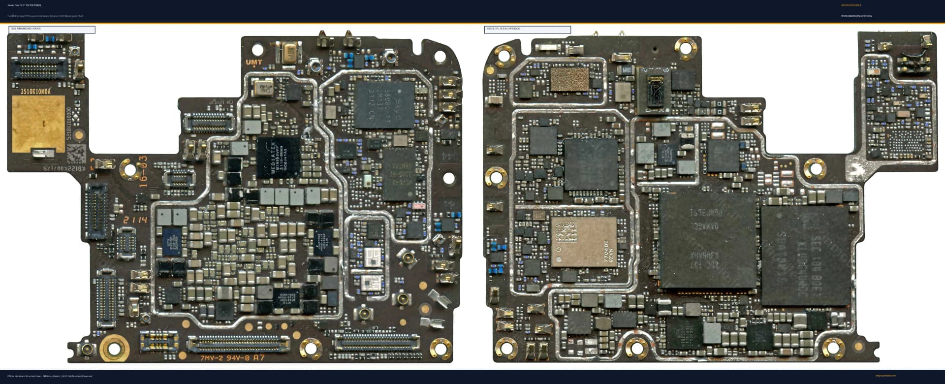 Preview image for Xiaomi Poco F3 GT (3510K10M0A) Hardware Solution & Motherboard Layout