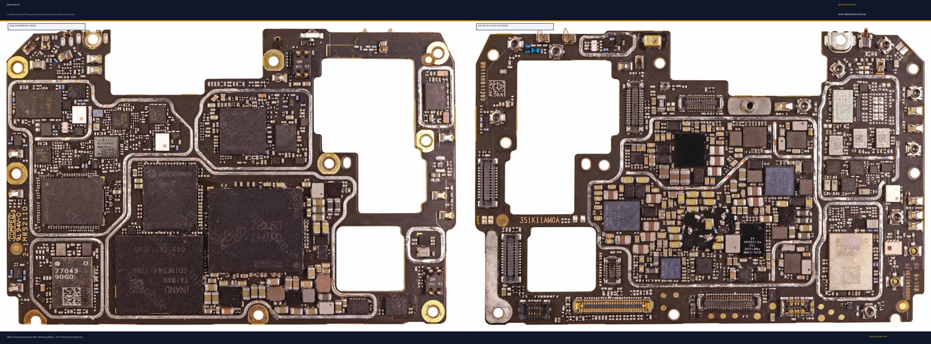 Preview image for Xiaomi Poco F3 Hardware Solution & Motherboard Layout