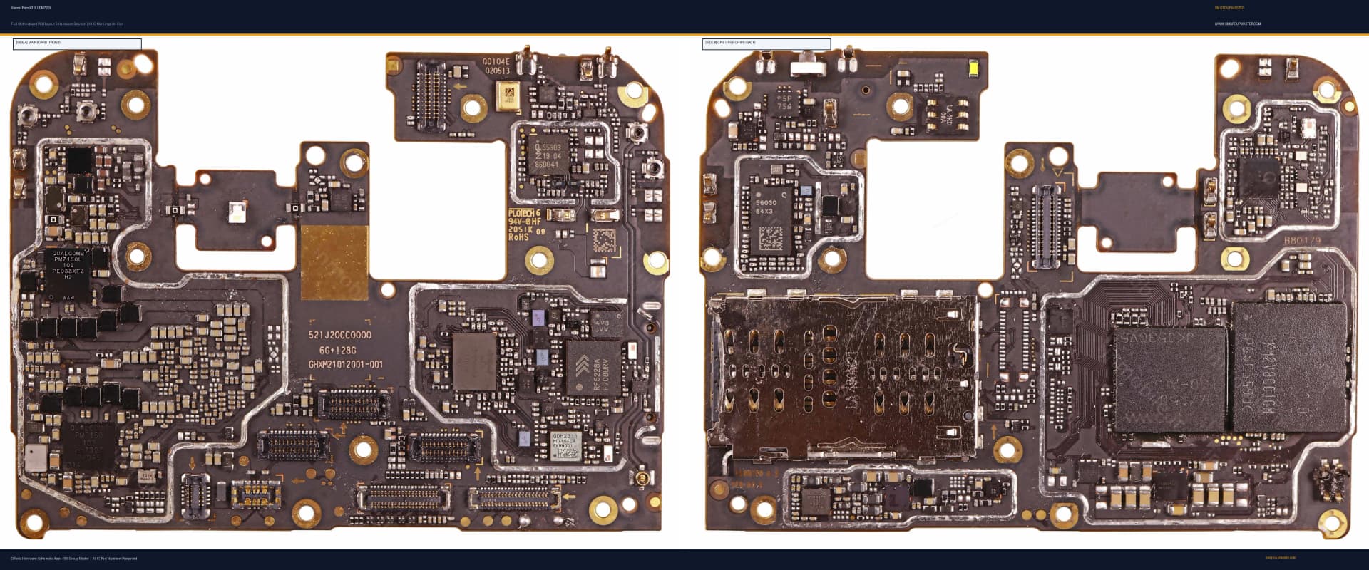 Preview image for Xiaomi Poco X3 (LLDM720) Hardware Solution & Motherboard Layout