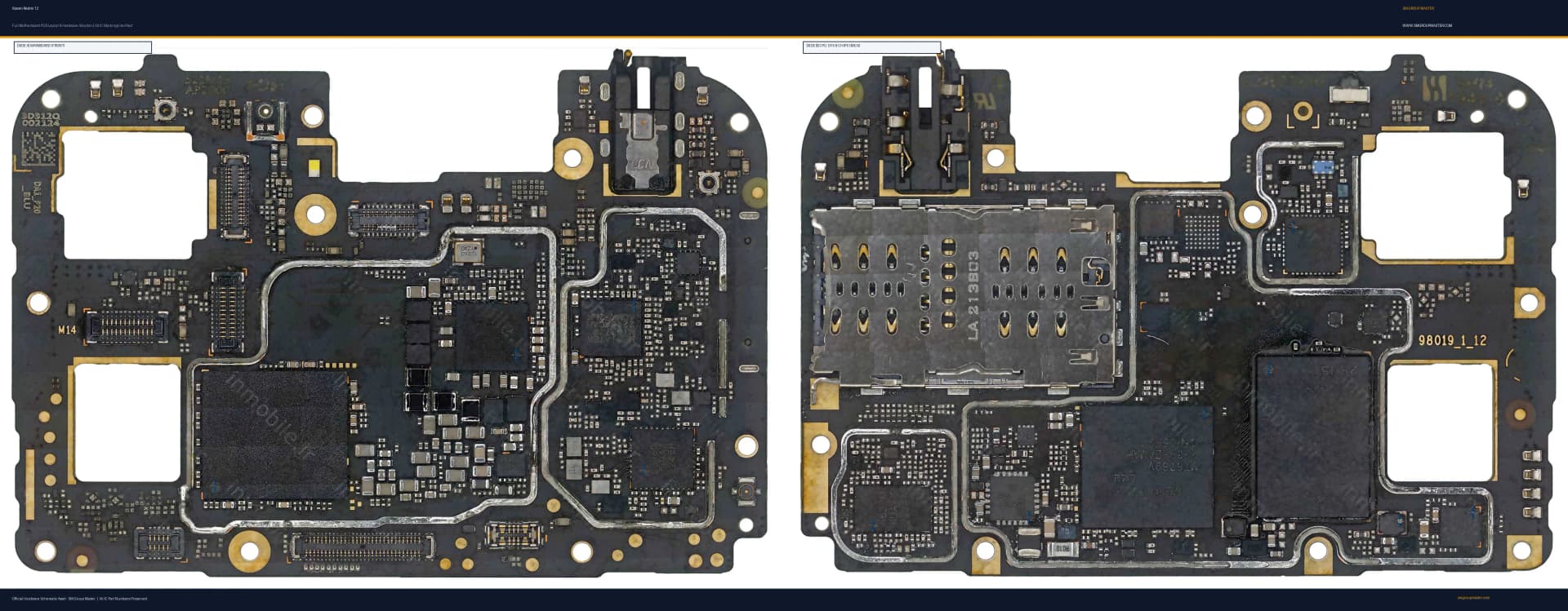 Preview image for Xiaomi Redmi 12 Hardware Solution & Motherboard Layout