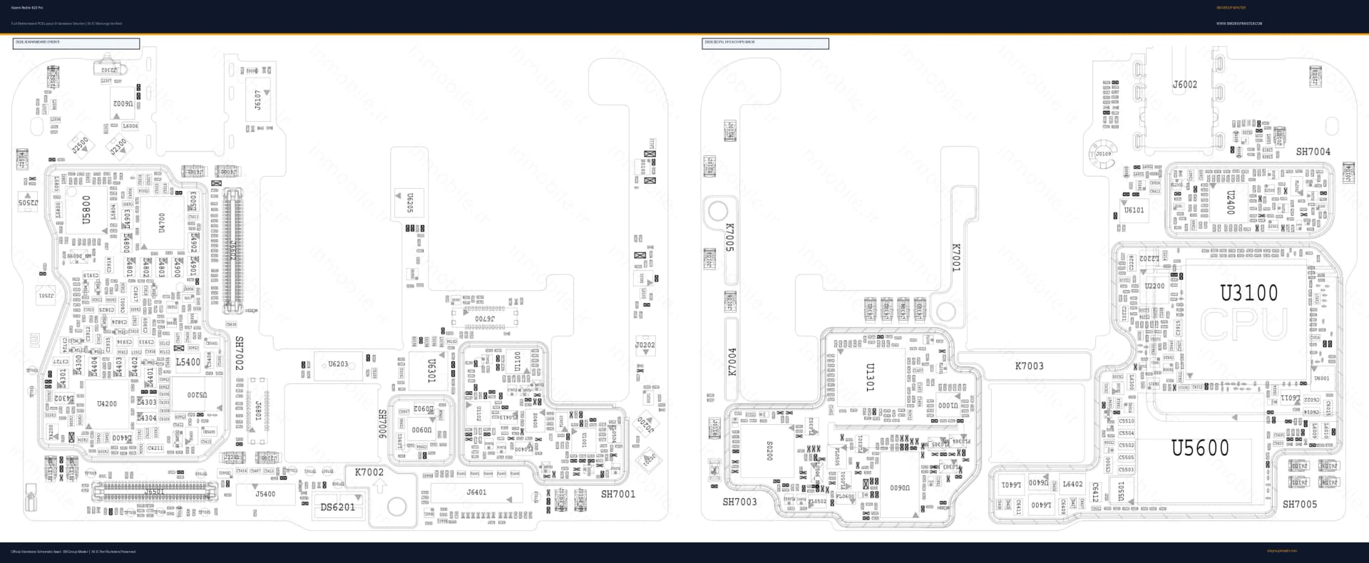 Preview image for Xiaomi Redmi K20 Pro Hardware Solution & Motherboard Layout