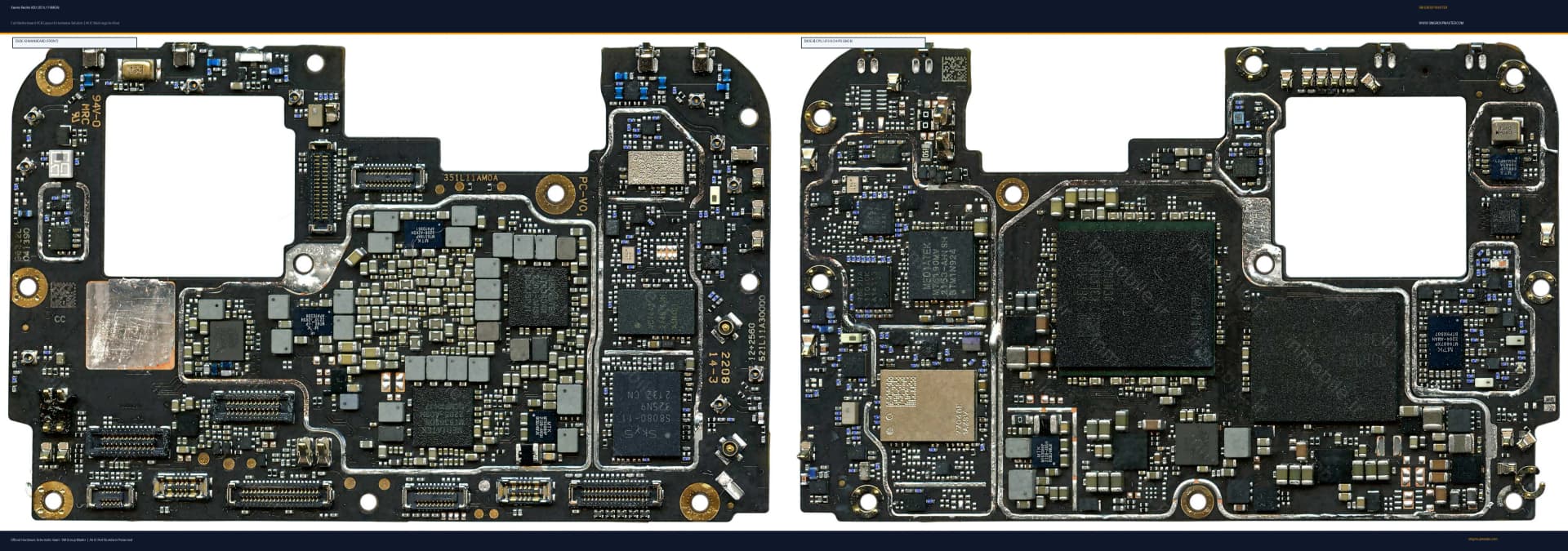 Preview image for Xiaomi Redmi K50 (351L11AMOA) Hardware Solution & Motherboard Layout