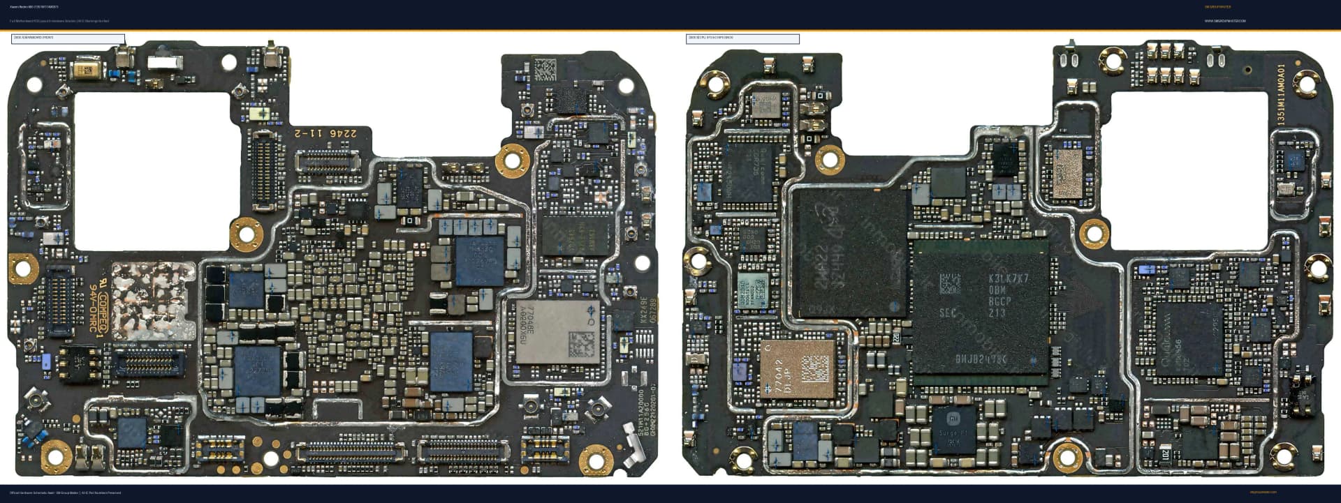 Preview image for Xiaomi Redmi K60 (1351M11AMO01) Hardware Solution & Motherboard Layout