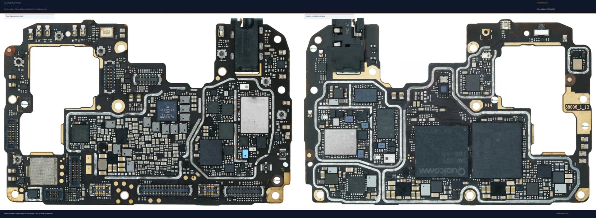 Preview image for Xiaomi Redmi Note 11 Pro 5G Hardware Solution & Motherboard Layout