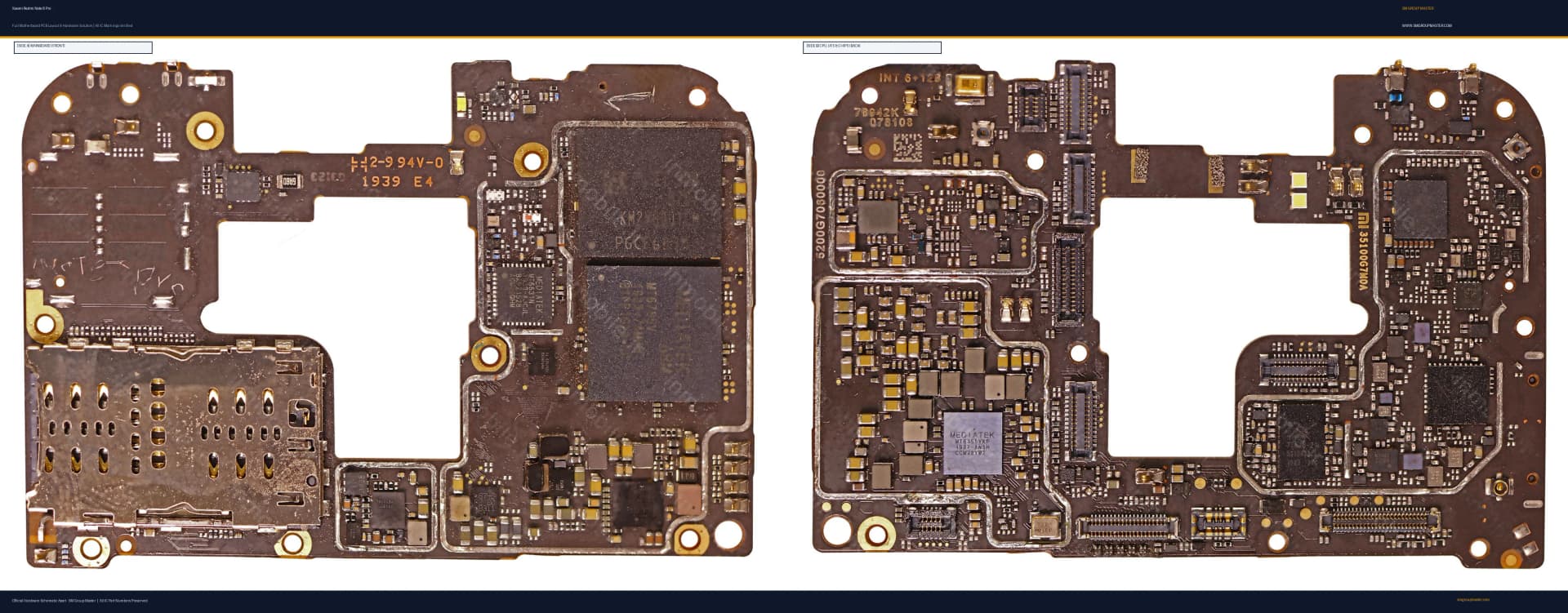 Preview image for Xiaomi Redmi Note 8 Pro Hardware Solution & Motherboard Layout