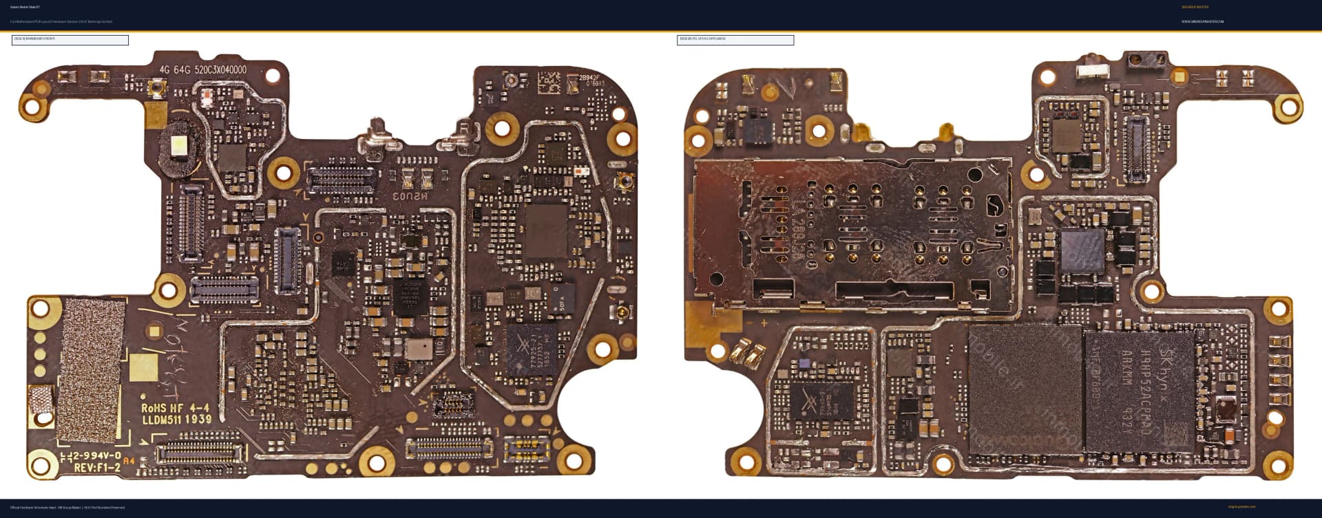 Preview image for Xiaomi Redmi Note 8T Hardware Solution & Motherboard Layout