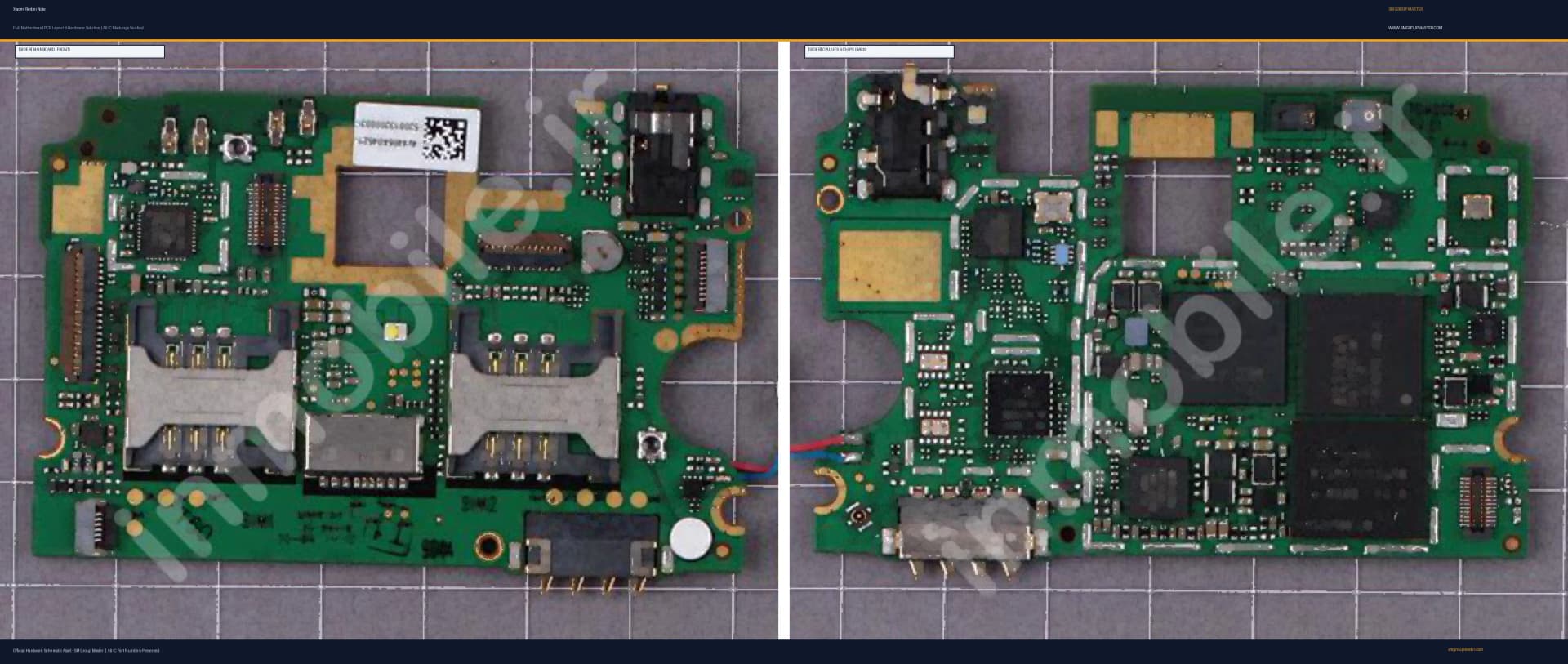 Preview image for Xiaomi Redmi Note Hardware Solution & Motherboard Layout