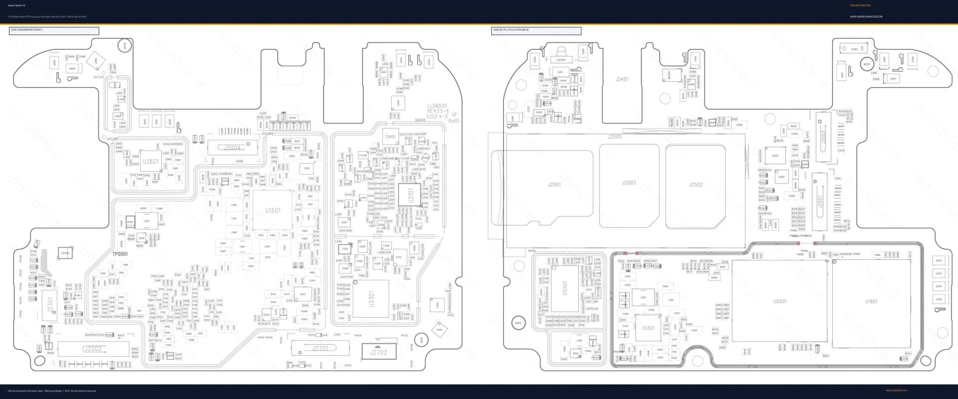 Preview image for Xiaomi Redmi Y3 Hardware Solution & Motherboard Layout