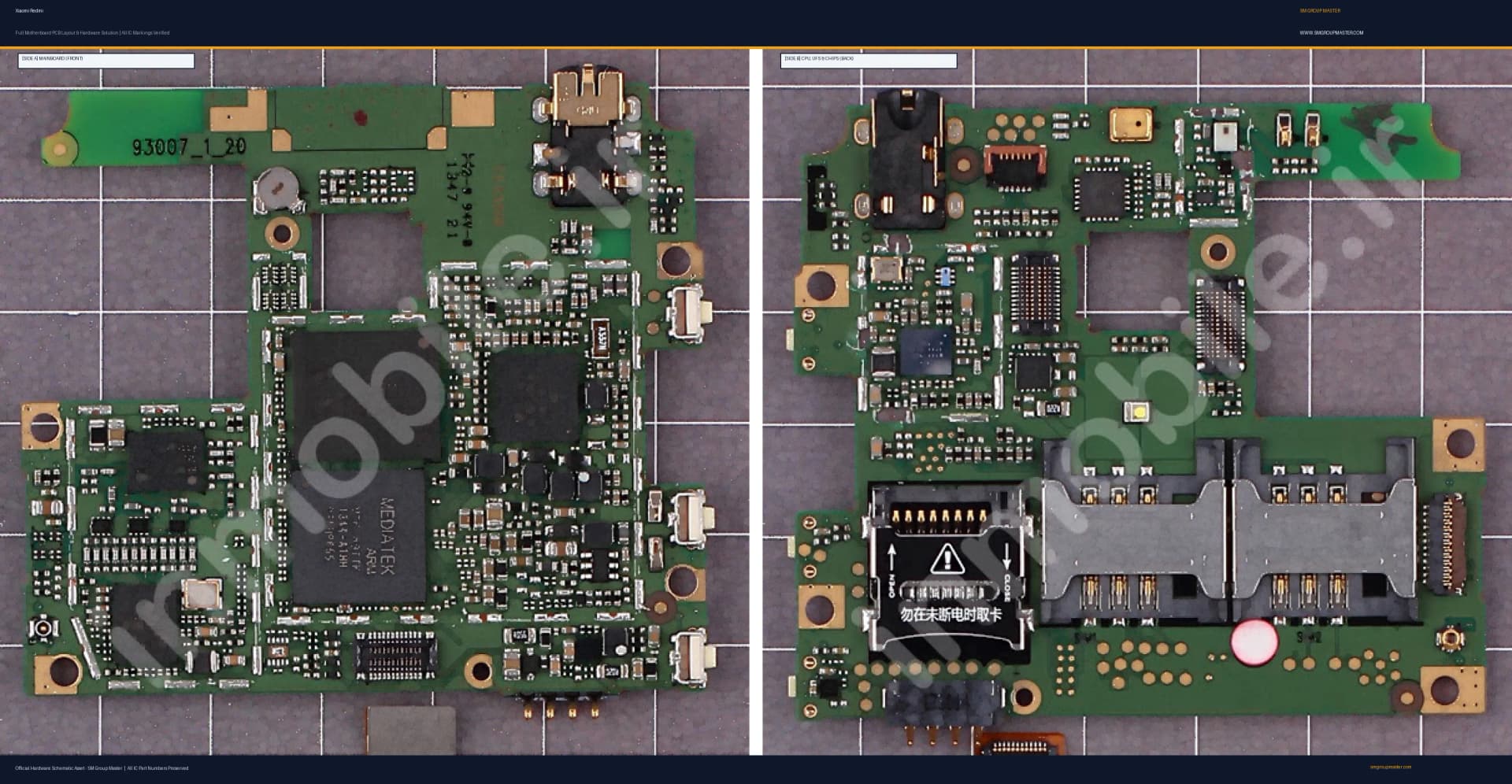 Preview image for Xiaomi Redmi Hardware Solution & Motherboard Layout