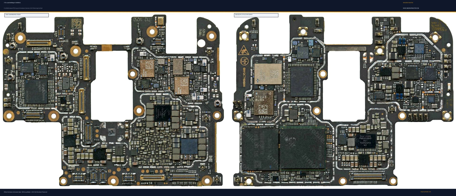 Preview image for ZTE nubia RedMagic 6 (NX669J) Hardware Solution & Motherboard Layout