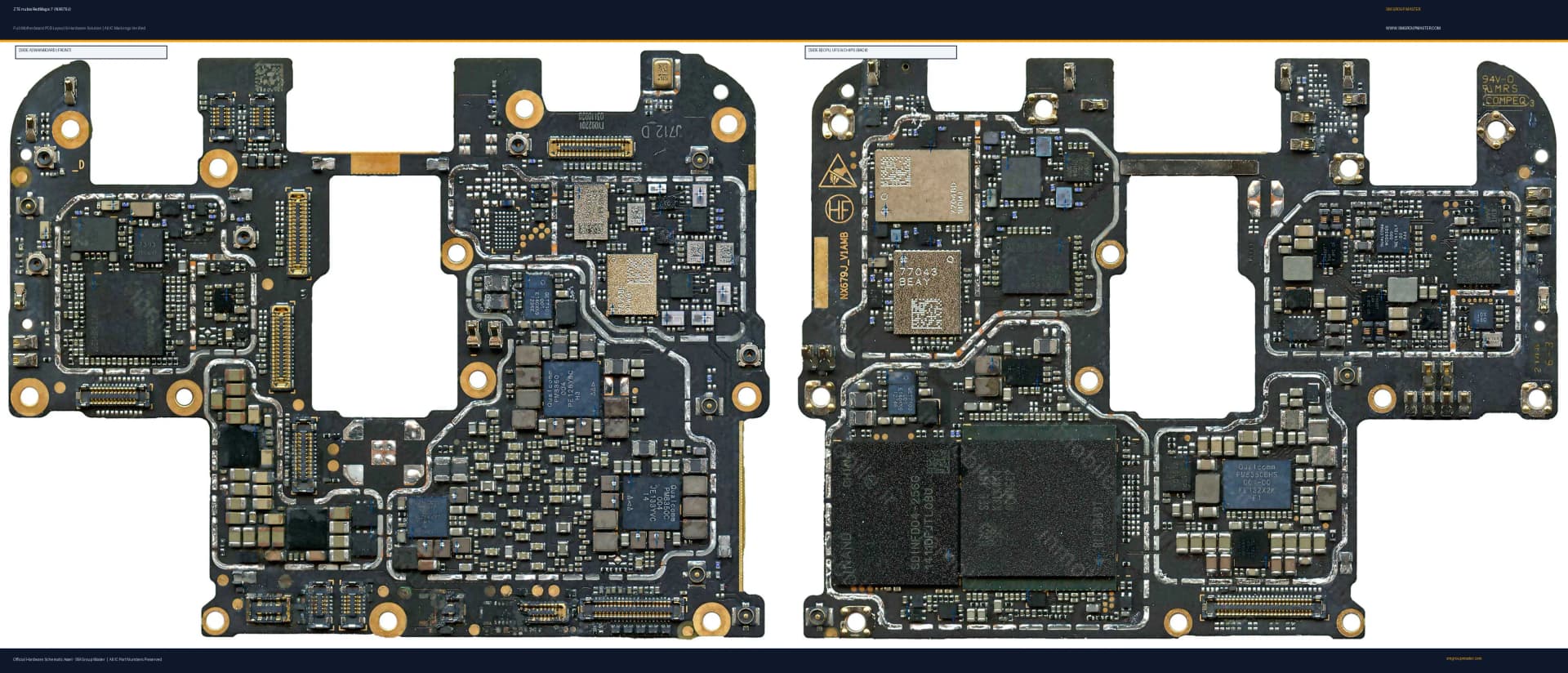 Preview image for ZTE nubia RedMagic 7 (NX679J) Hardware Solution & Motherboard Layout