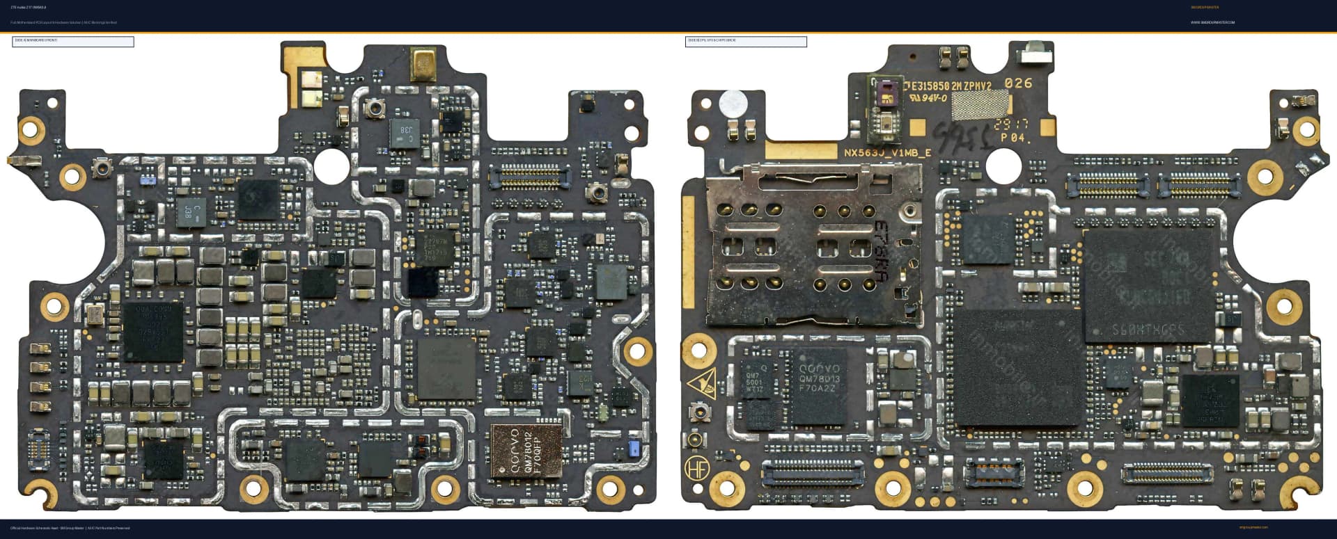 Preview image for ZTE nubia Z17 (NX563J) Hardware Solution & Motherboard Layout