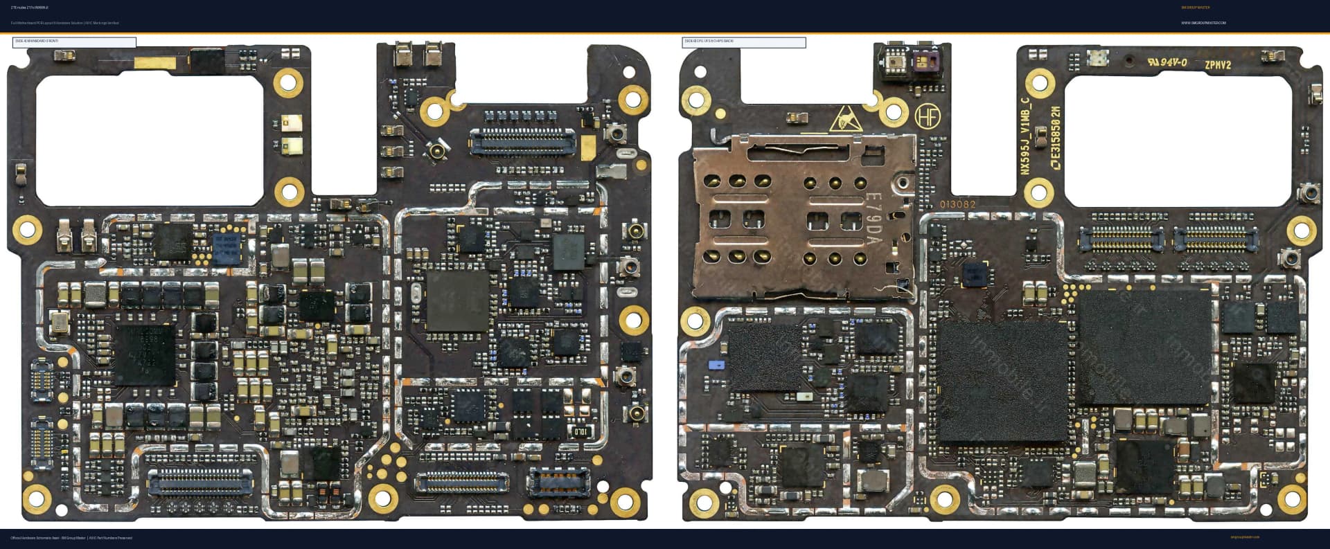 Preview image for ZTE nubia Z17s (NX595J) Hardware Solution & Motherboard Layout