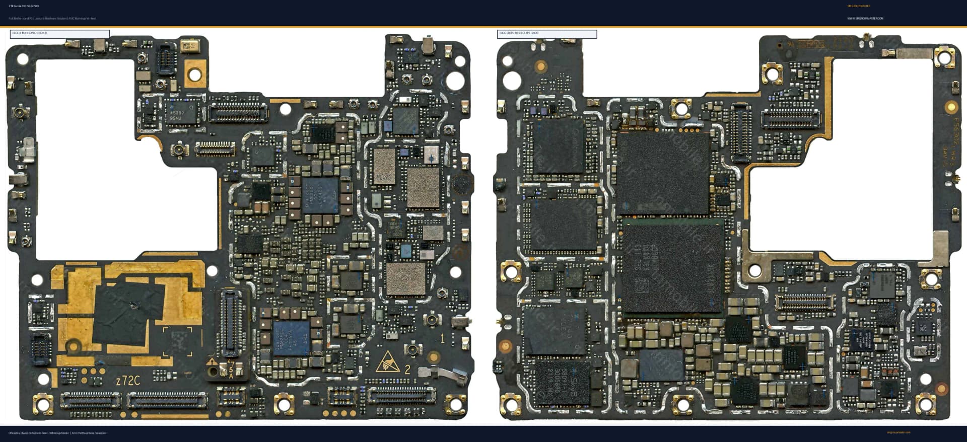 Preview image for ZTE nubia Z30 Pro (z72C) Hardware Solution & Motherboard Layout
