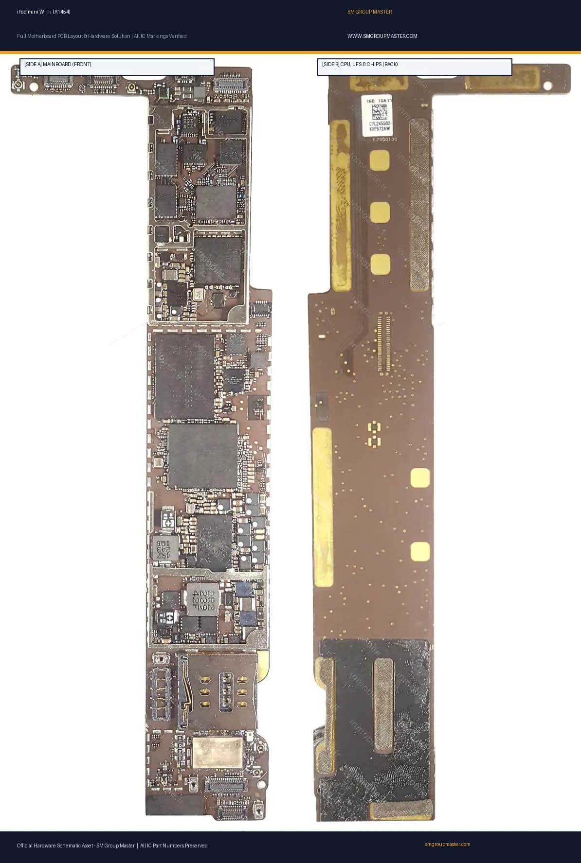 Preview image for iPad mini Wi-Fi (A1454) Hardware Solution & Motherboard Layout