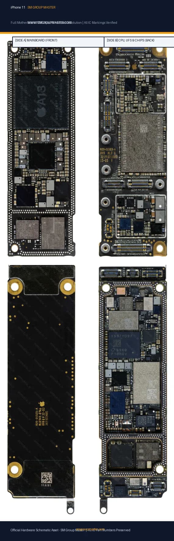 Preview image for iPhone 11 Hardware Solution & Motherboard Layout