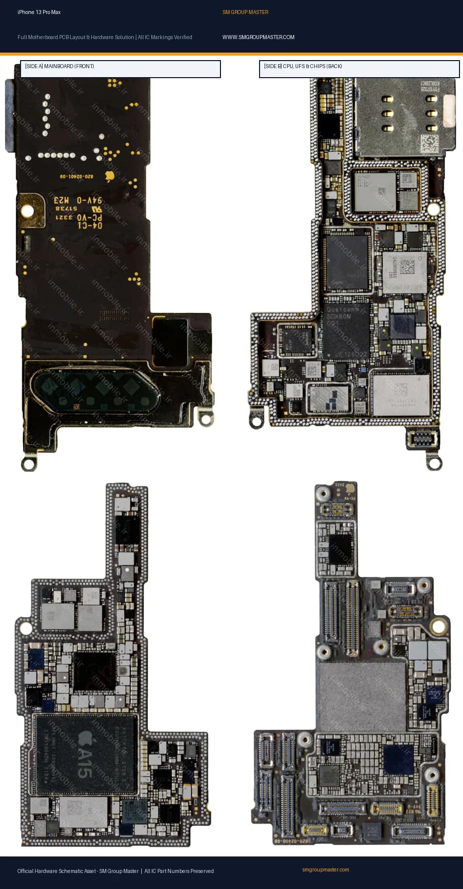 Preview image for iPhone 13 Pro Max Hardware Solution & Motherboard Layout