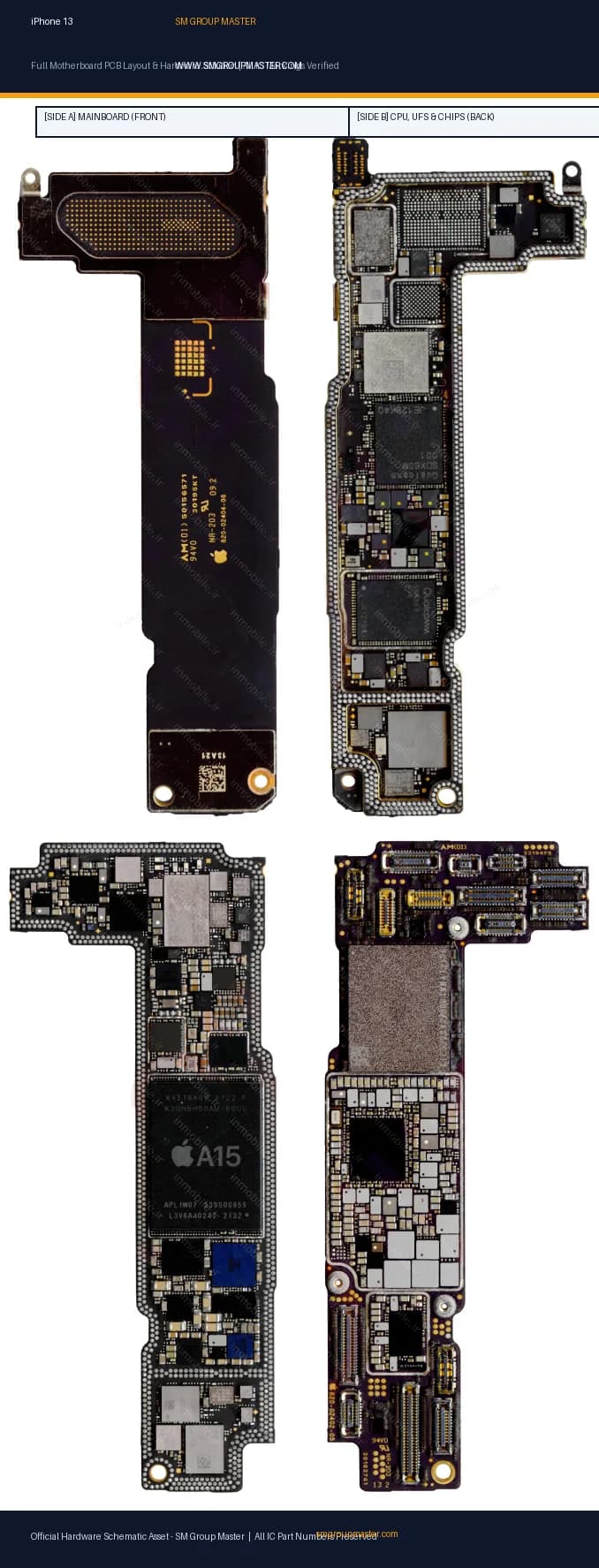 Preview image for iPhone 13 Hardware Solution & Motherboard Layout
