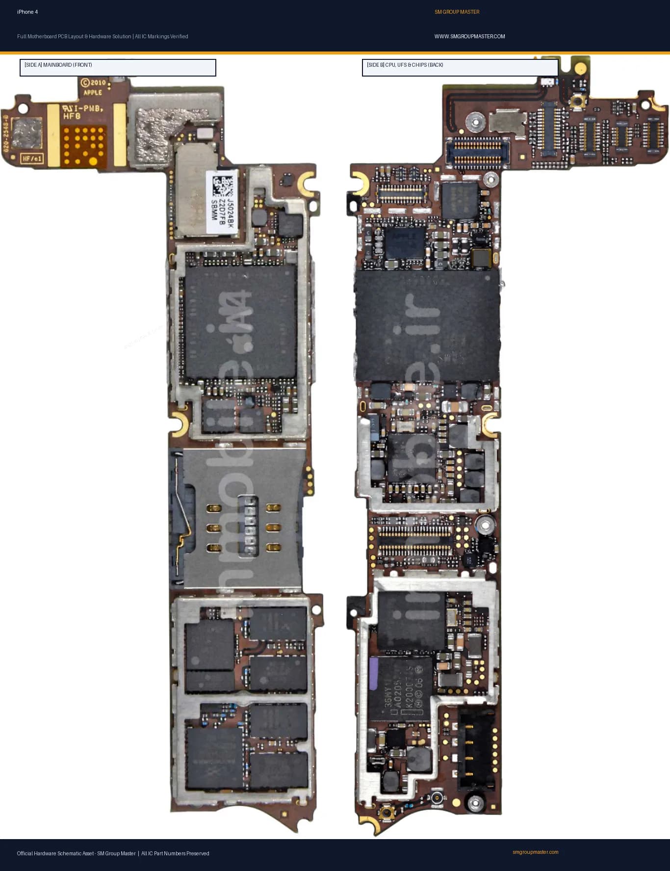 Preview image for iPhone 4 Hardware Solution & Motherboard Layout