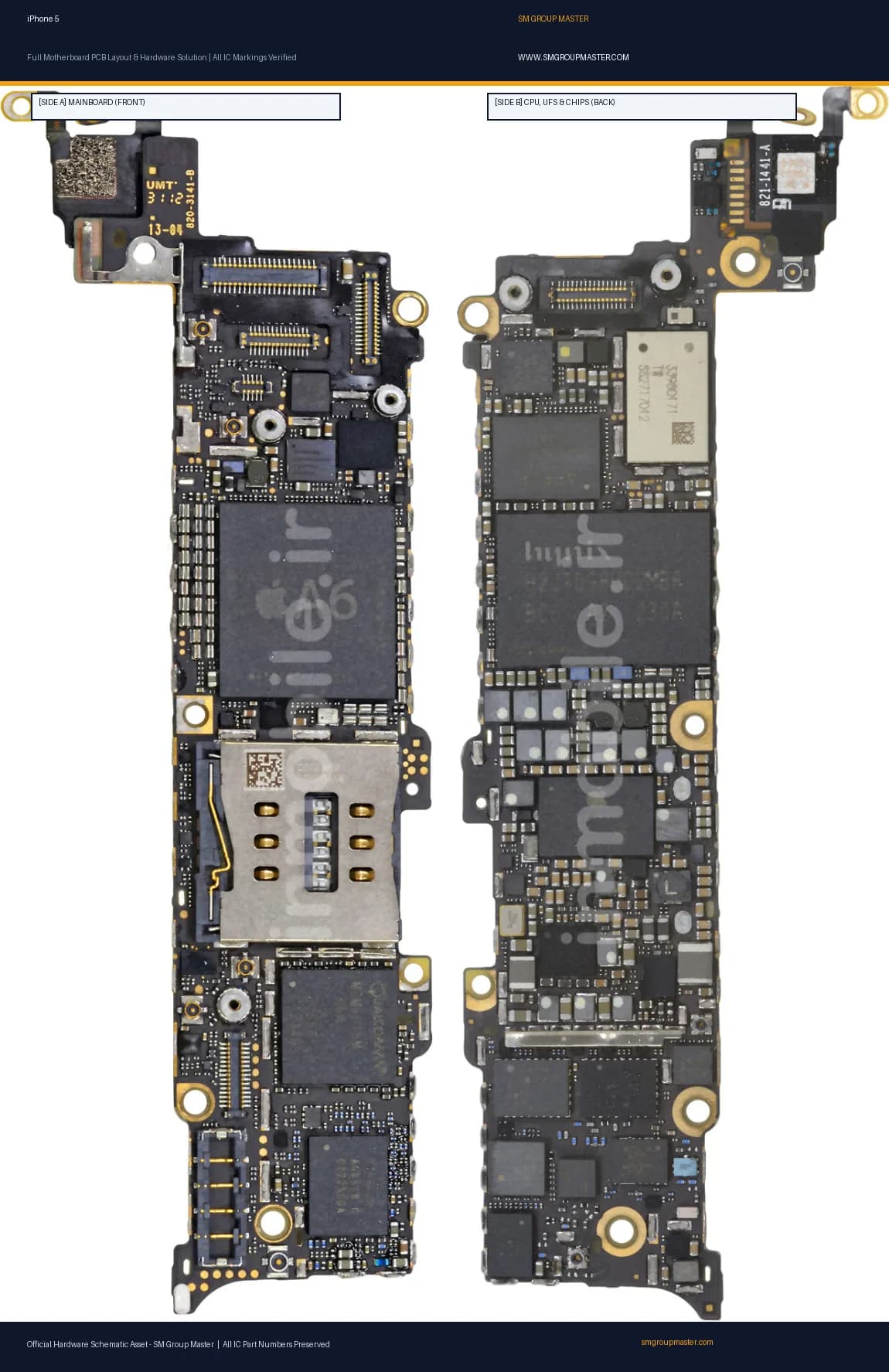 Preview image for iPhone 5 Hardware Solution & Motherboard Layout