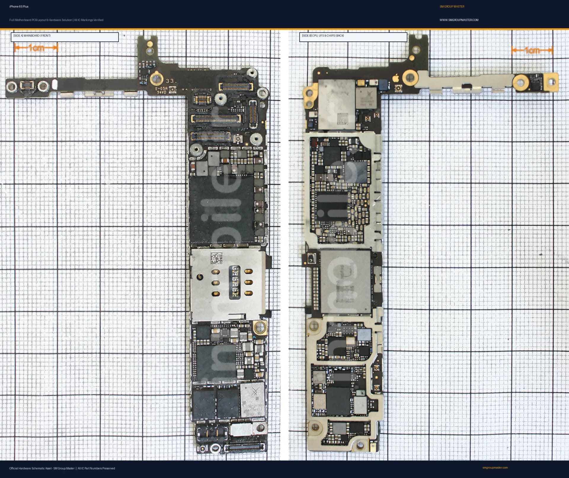 Preview image for iPhone 6S Plus Hardware Solution & Motherboard Layout