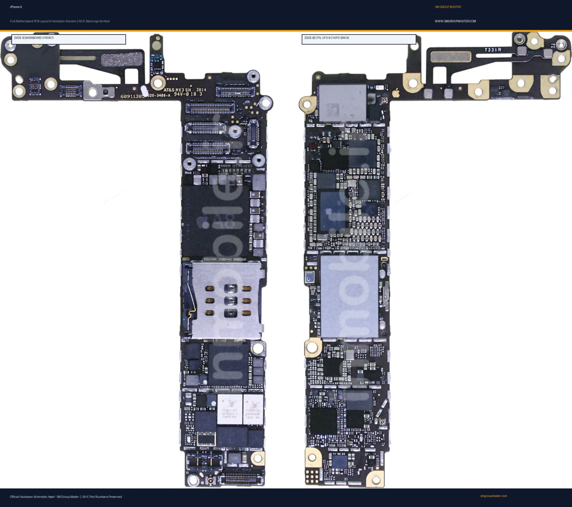 Preview image for iPhone 6 Hardware Solution & Motherboard Layout