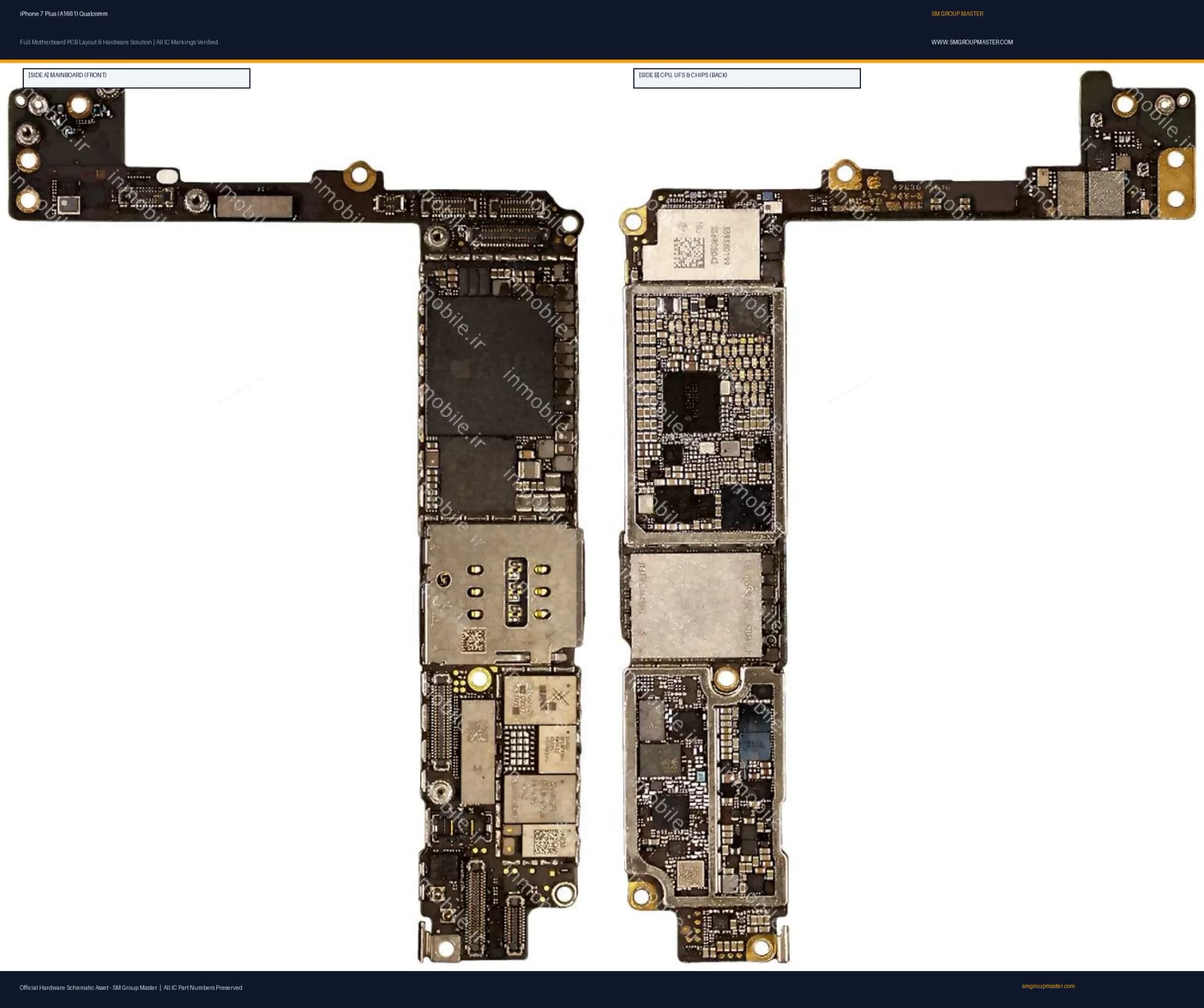 Preview image for iPhone 7 Plus (A1661) Qualcomm Hardware Solution & Motherboard Layout