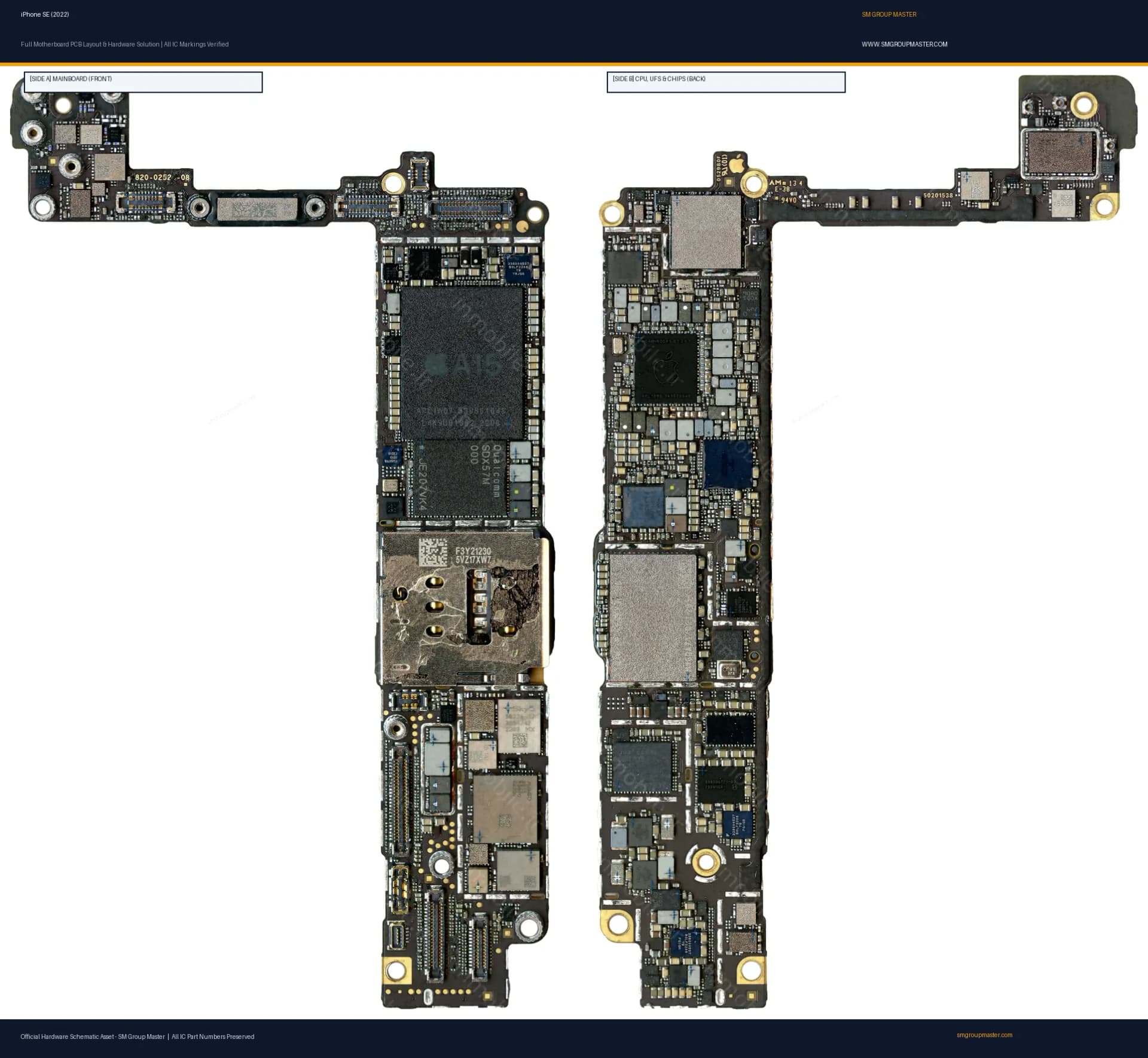 Preview image for iPhone SE (2022) Hardware Solution & Motherboard Layout