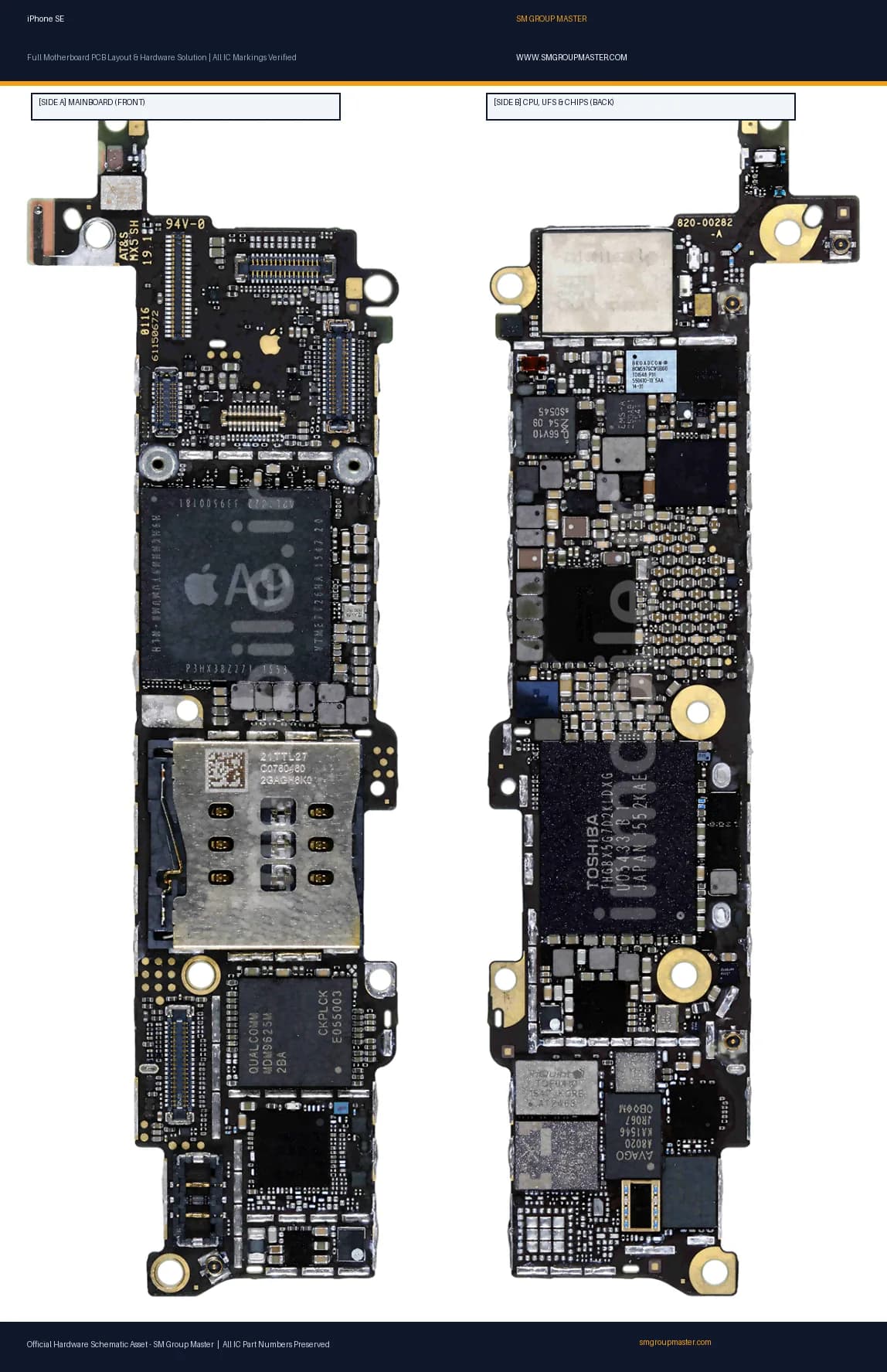Preview image for iPhone SE Hardware Solution & Motherboard Layout