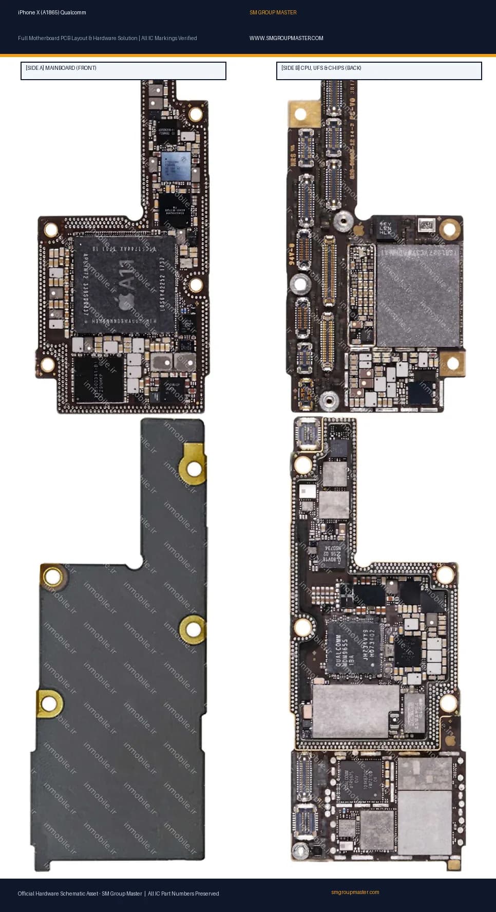 Preview image for iPhone X (A1865) Qualcomm Hardware Solution & Motherboard Layout