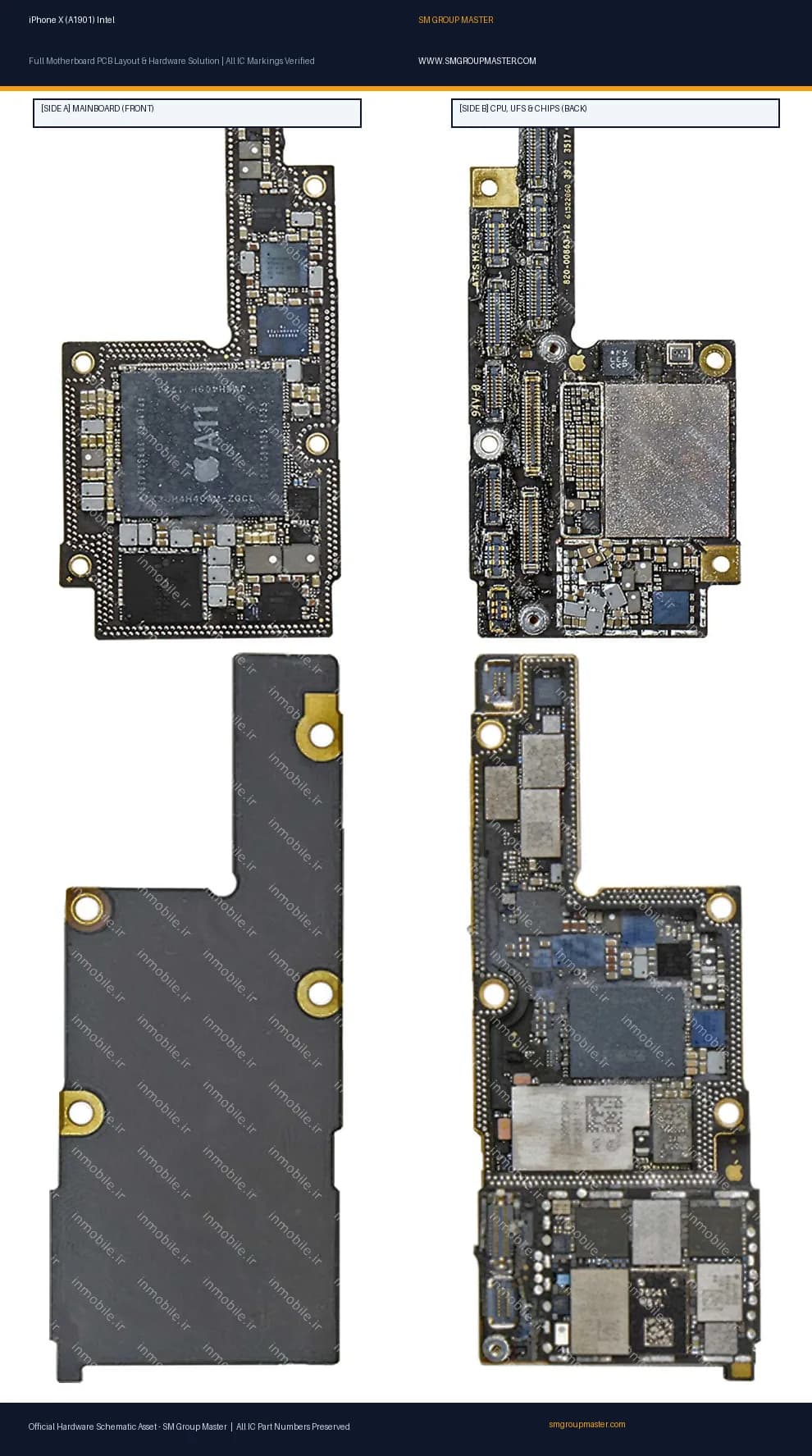 Preview image for iPhone X (A1901) Intel Hardware Solution & Motherboard Layout