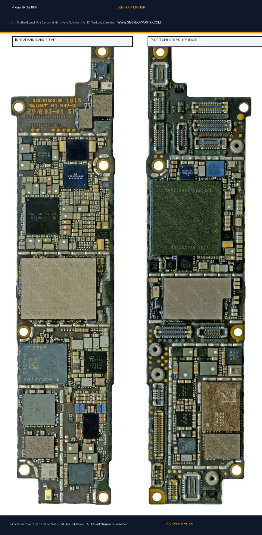 Preview image for iPhone XR (A2108) Hardware Solution & Motherboard Layout