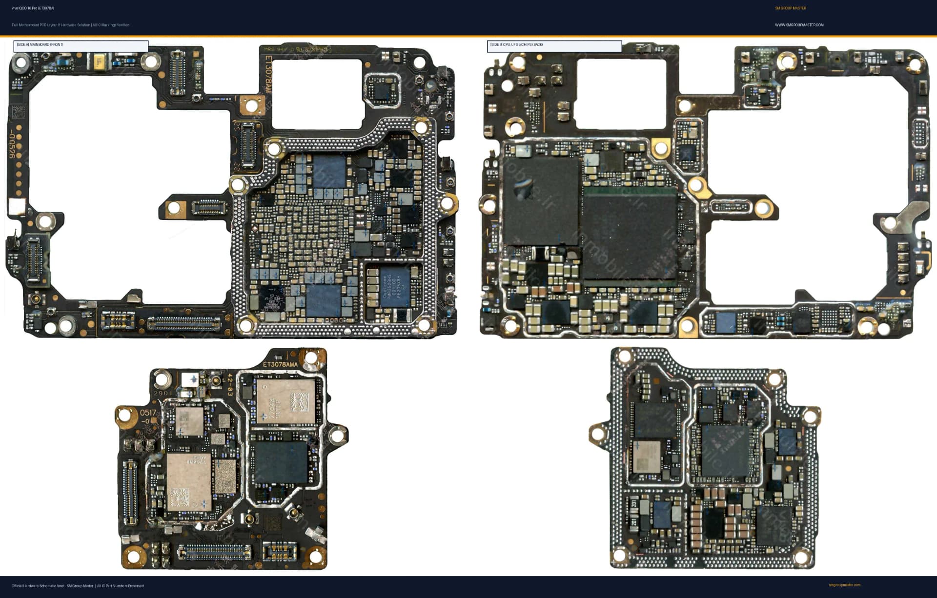 Preview image for vivo IQOO 10 Pro (ET3078A) Hardware Solution & Motherboard Layout