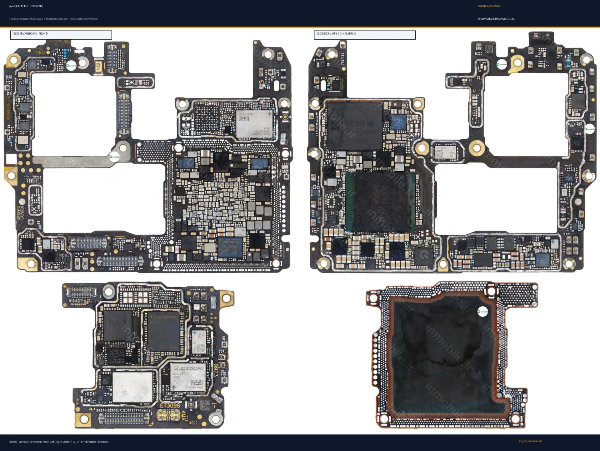 Preview image for vivo IQOO 12 Pro (ET3098AM) Hardware Solution & Motherboard Layout
