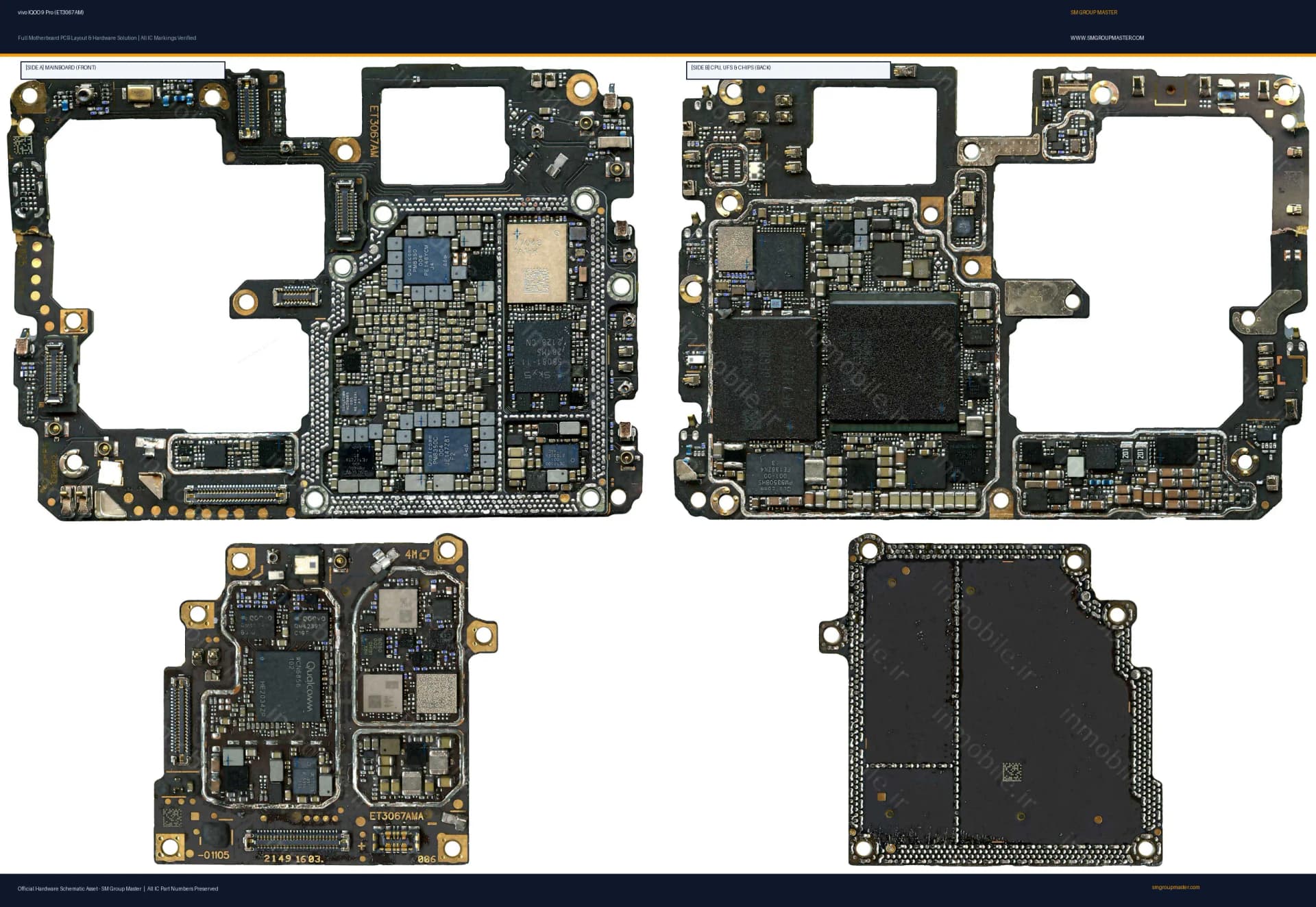Preview image for vivo IQOO 9 Pro (ET3067AM) Hardware Solution & Motherboard Layout