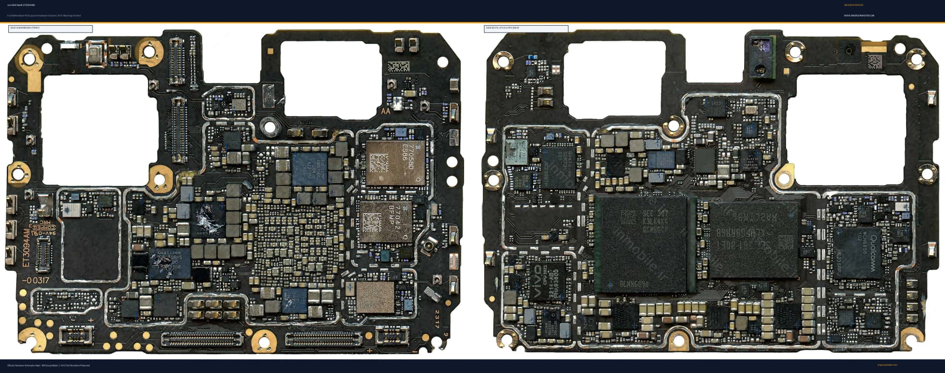 Preview image for vivo IQOO Neo8 (ET3094AM) Hardware Solution & Motherboard Layout
