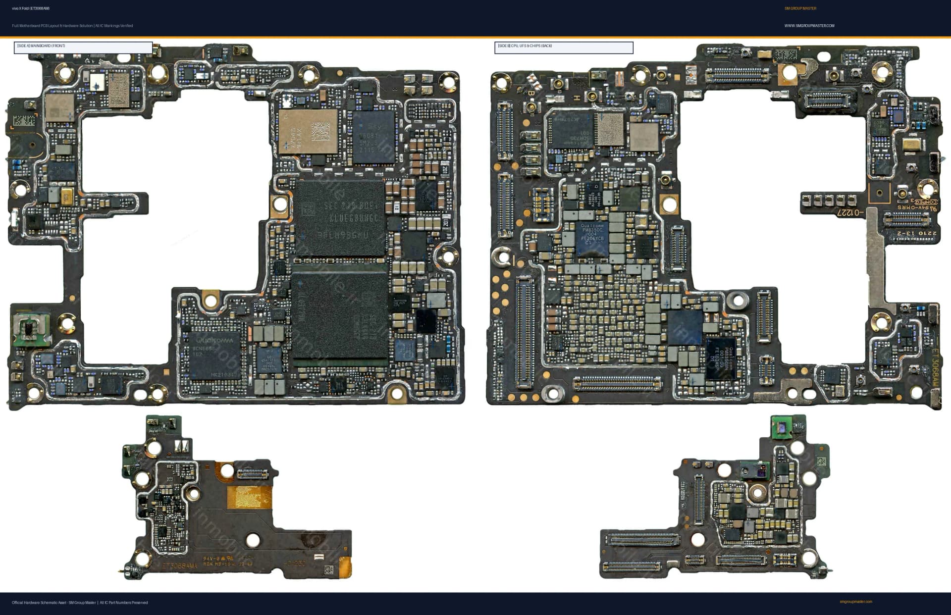 Preview image for vivo X Fold (ET3068AM) Hardware Solution & Motherboard Layout