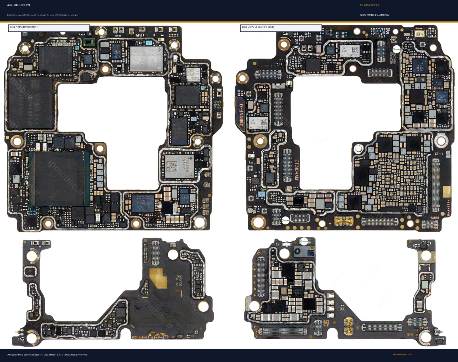 Preview image for vivo X Fold3 (ET3104AM) Hardware Solution & Motherboard Layout